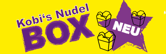 Kobi's Nudel Box zum Mitnehmen!